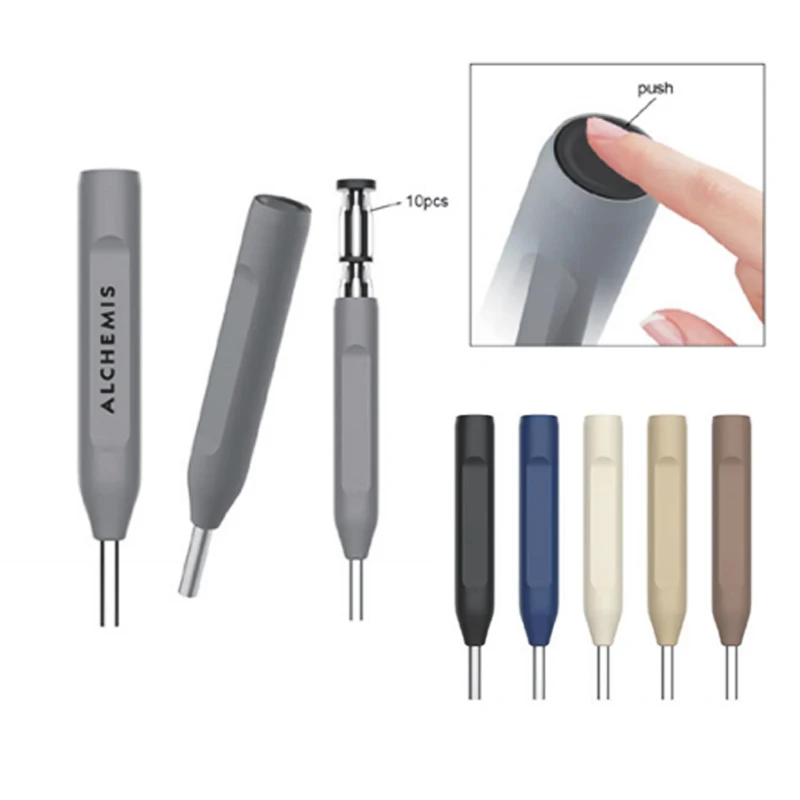 2024 new arrive pen shape pop up  pocket multi tool set with storing multiple magnetic screw bits