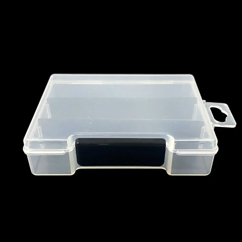 Lure Fishing Gear Accessories Mini Detachable Insert Bait Box Three Sequins Double Loop Lure Box Storage Box Plastic Support
