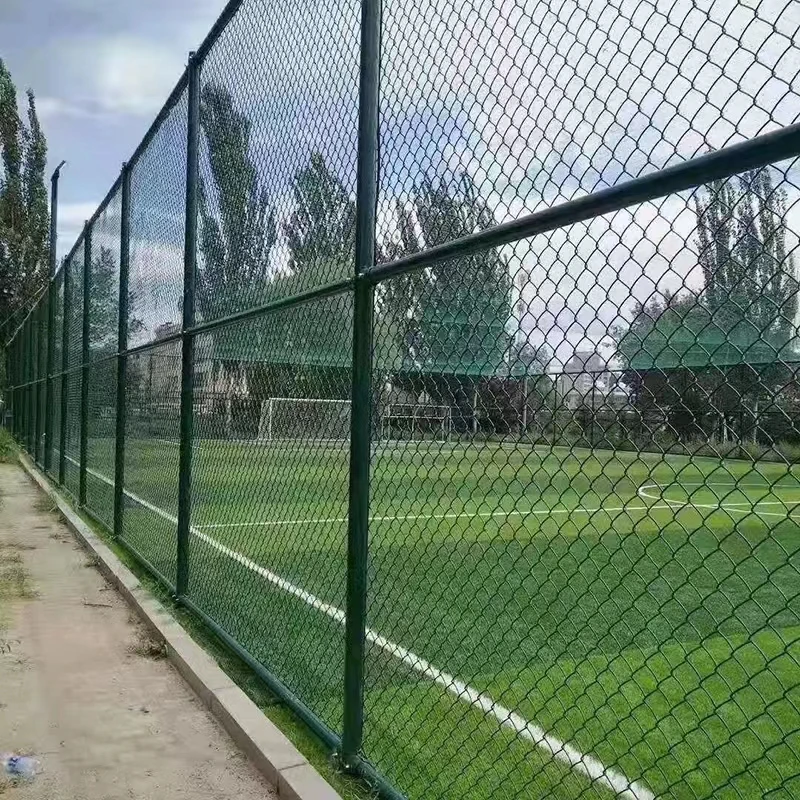 PVC Coated Galvanized Chain Link Fencing 5 foot cyclone wire