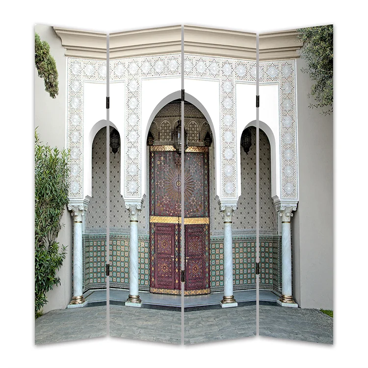 Современные достоинства складные стеновые разделители для ресторана отеля 4 панели разделитель комнаты