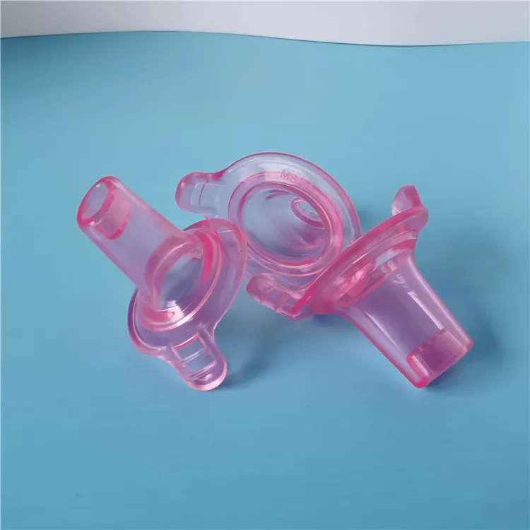 
Low Moq Wholesale Custom Baby Trainer Training Cup Nipples Pink Duckbill Baby Nipple 