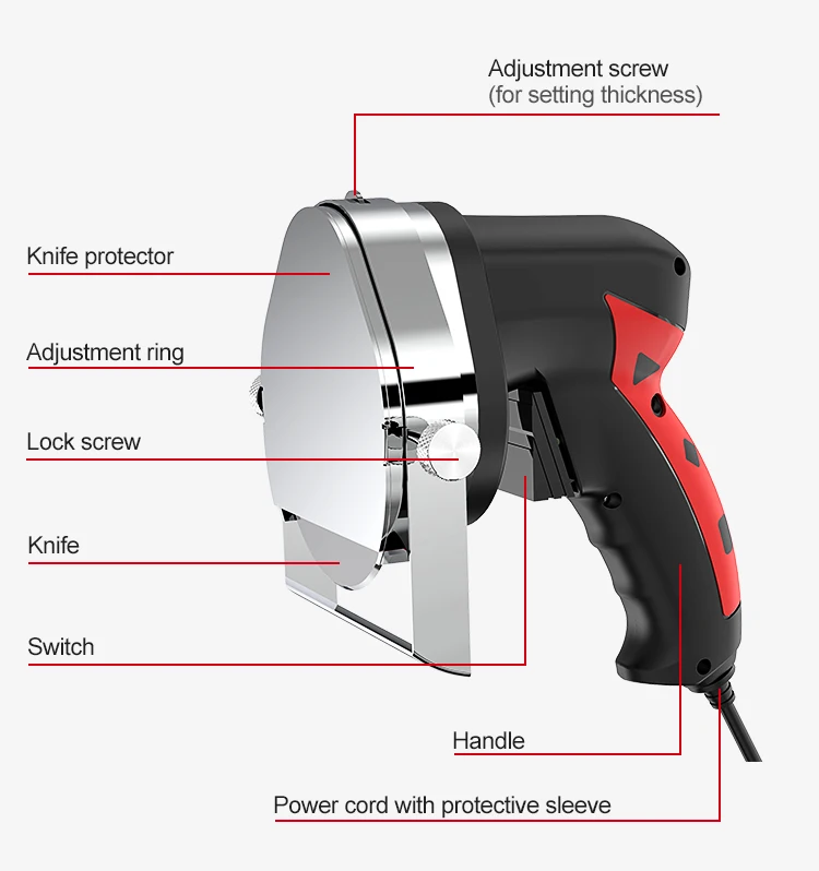 Handheld Electric Barbecue Meat Slicer/ Kebab Cutter/ turkish kebab machine