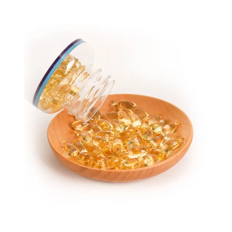 OEM fish bone collagen softgels customized Multivitamin Deep Sea Fish Bone Collagen Softgels Capsule for Bone Growth