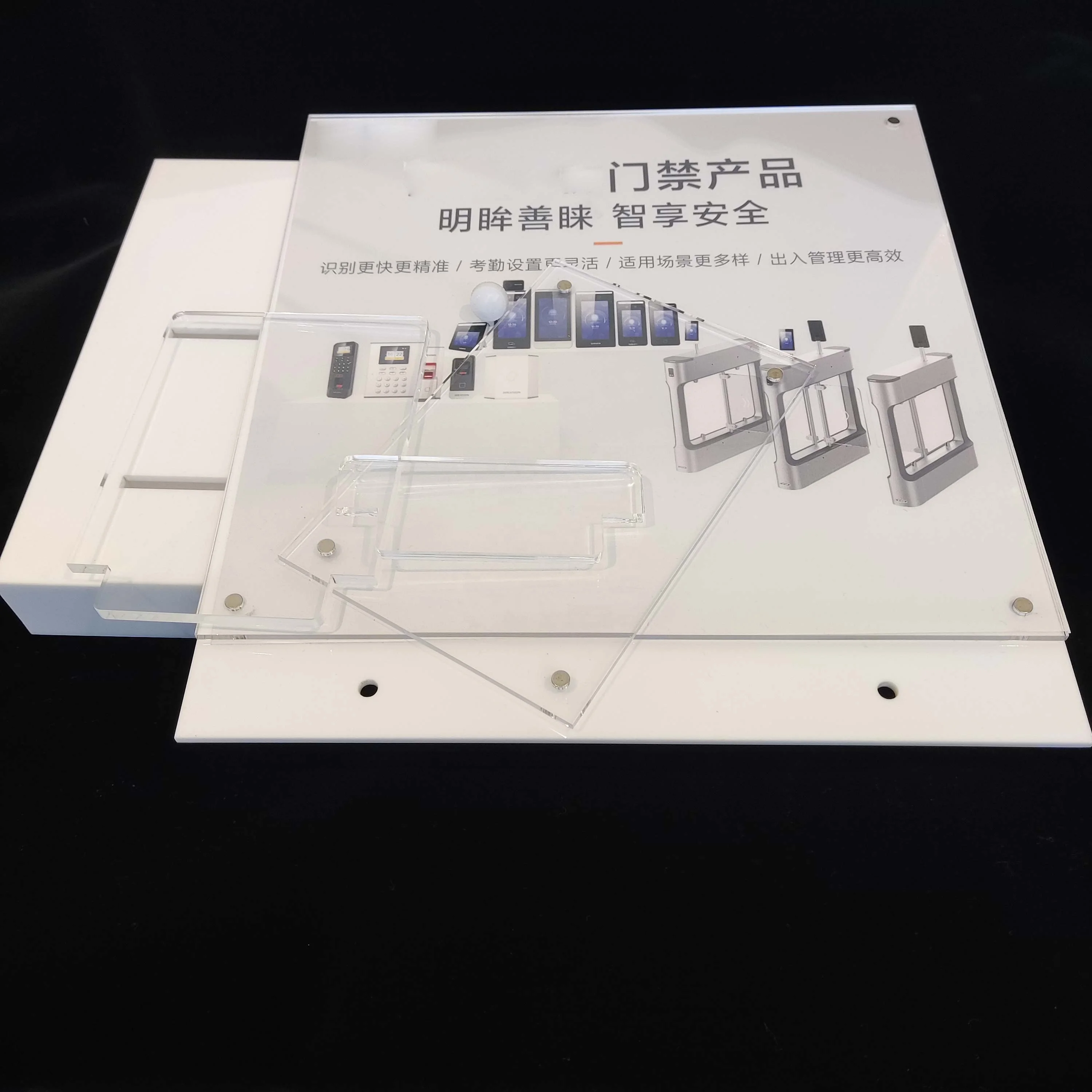 Custom Acrylic display rack Detachable display stand cosmetic  mobile phone  products Acrylic display stand