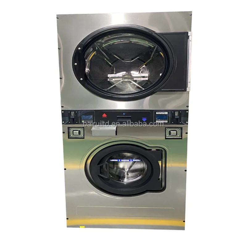 Automatic stainless  drying and drying machines with gas heating