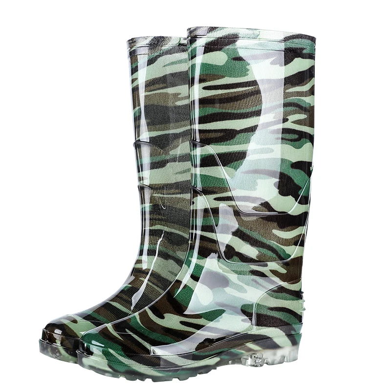 
Army gumboots waterproof gum boot rain rubber boot Outdoor Waterproof Shoe 