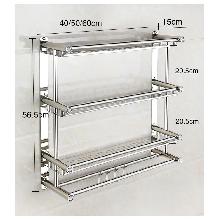 magic sticker series self adhesive bathroom shelf  towel shelf bathroom accessories