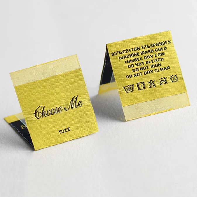 Тканые этикетки для одежды
