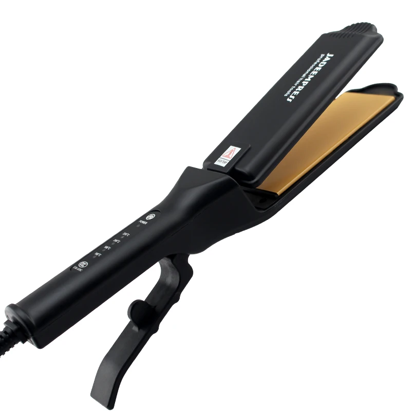 Best Plancha Cabello Straightener Straightening Cream Hair Custom Irons 450 Degrees Flat Iron Titanium With Private Label