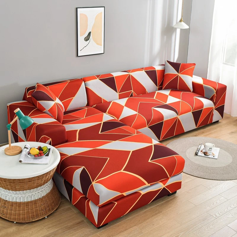 l shape sofa covers elastic stretch corner sofa covers  t cushion sofa set covers