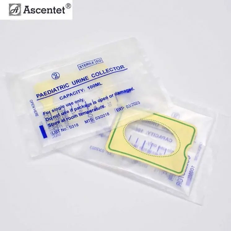 Manufacturer customized medical disposable urine collection bag for children