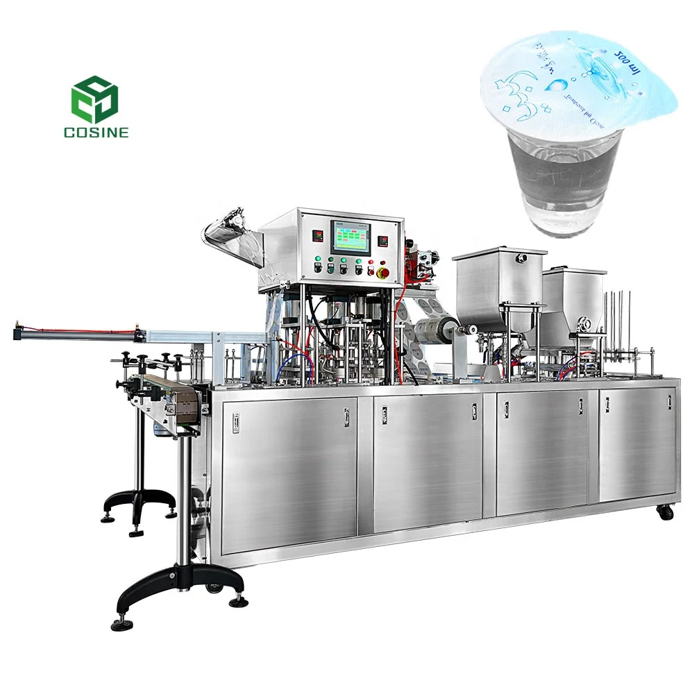 Water cup ice cream ice cup filling machine plastic cup machine automatic manufacturer customization machine