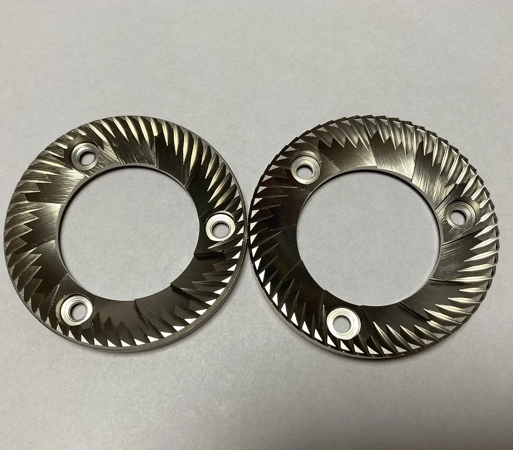 Single Origin Pour Over Coffee Maker Coffee Brew Grinder Standard 64mm Brew Burr Flat wheel Brew Burr Pair Set