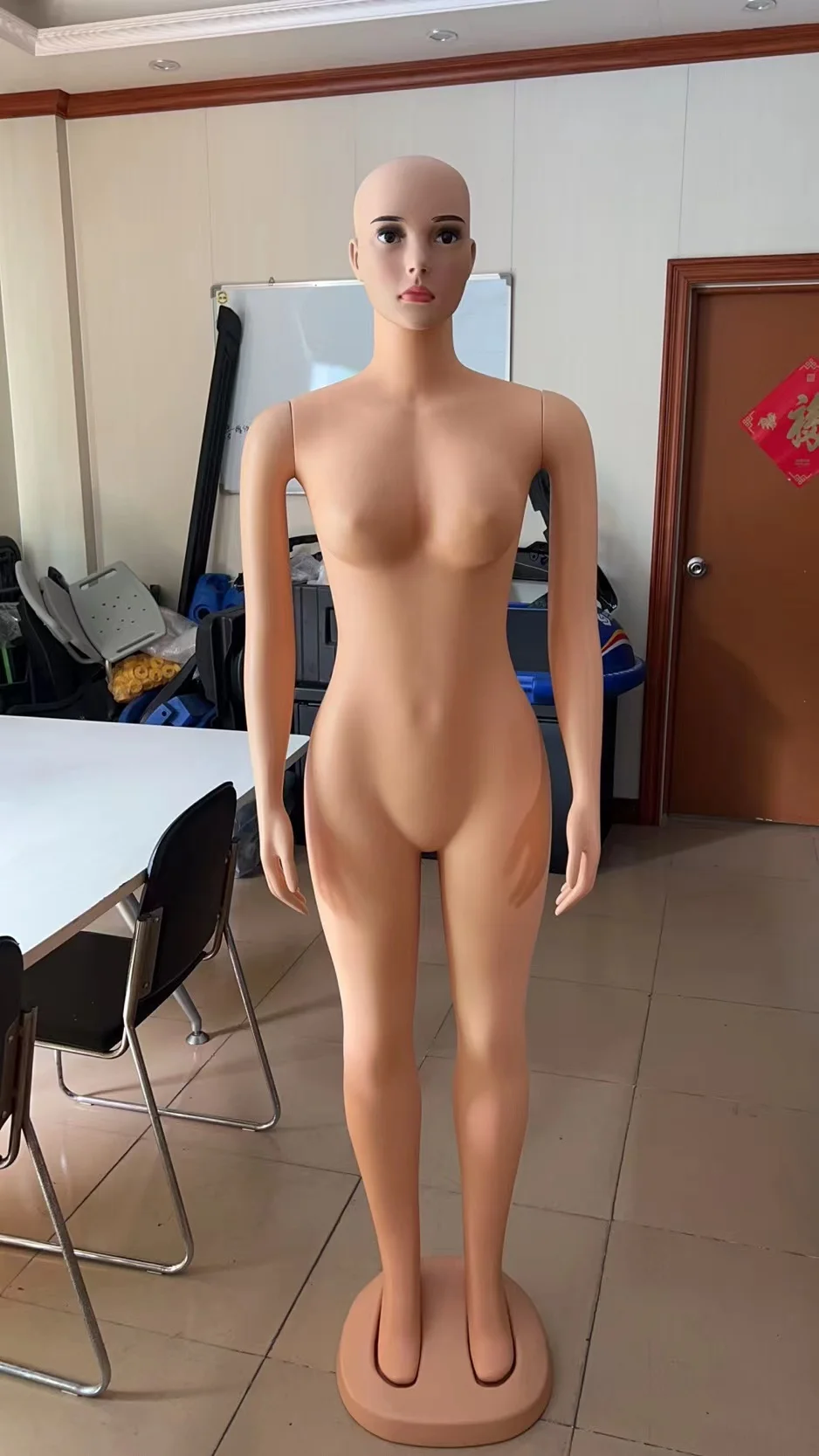 Plus Size Big Boobs Female mannequins full body Mannequin  head with hair