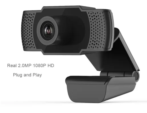 USB Webcam 1080P Conference Camera HD Auto Focus Wide Angle Built-in Microphone Web Cam for home Video Meeting pc