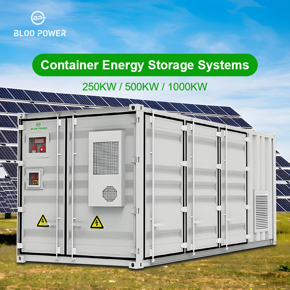 Industrial And Commerical Energy Storage System 250KWH 500KWH 1000KWh ESS LiFePo4 Lithium Iron Battery Container Cabinet
