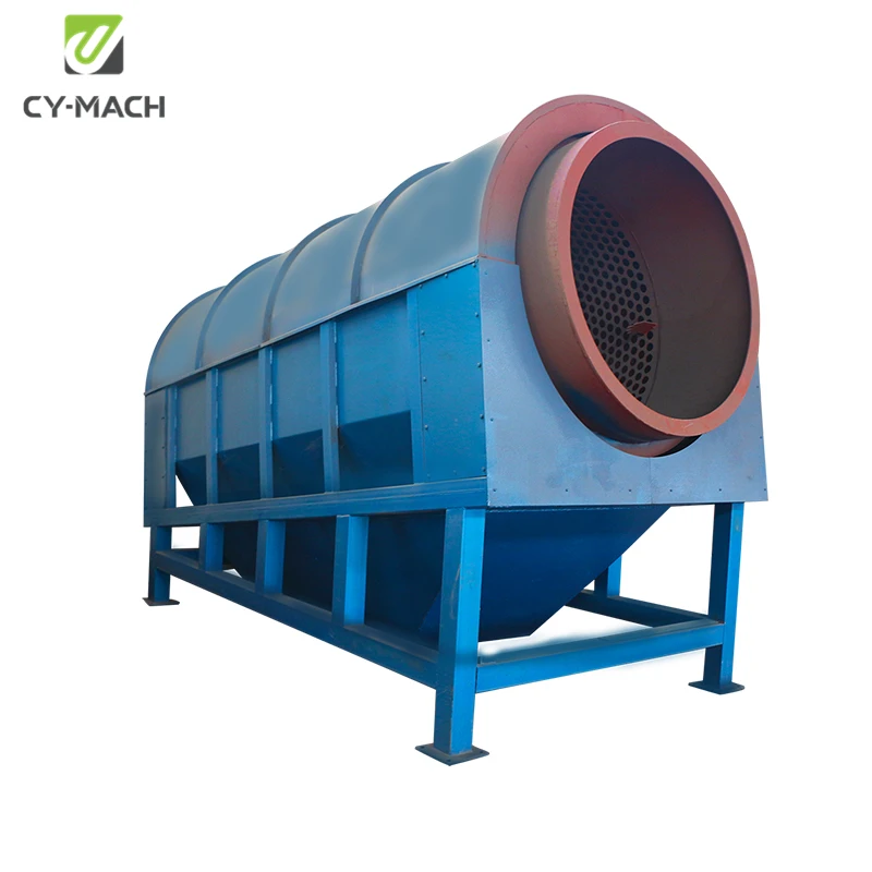 CY-MACH небольшой передвижной портальный (золотой обогатительной фабрики портативный Друм экрана Золотая бочка обратный спираль грохот