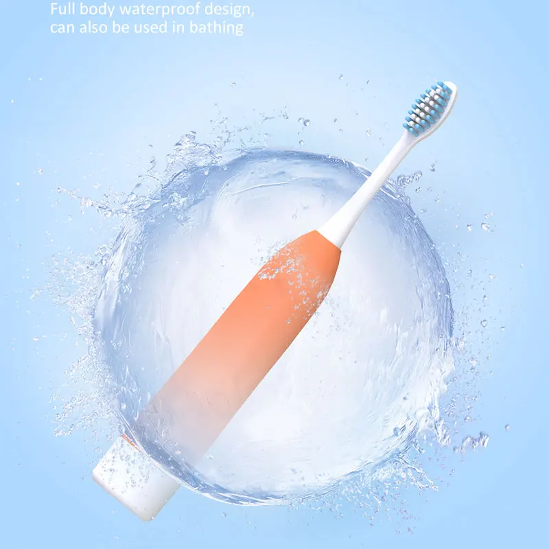 Dental Teeth whitening Soft Brush Child Dental Oral Care Cleaning Baby kid smart electric Toothbrush with oral Band