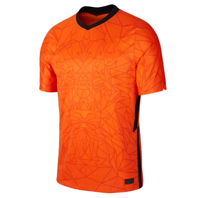 2021 New Dutch national team home jersey football shirt with no logo for adult and children customize your own logo number