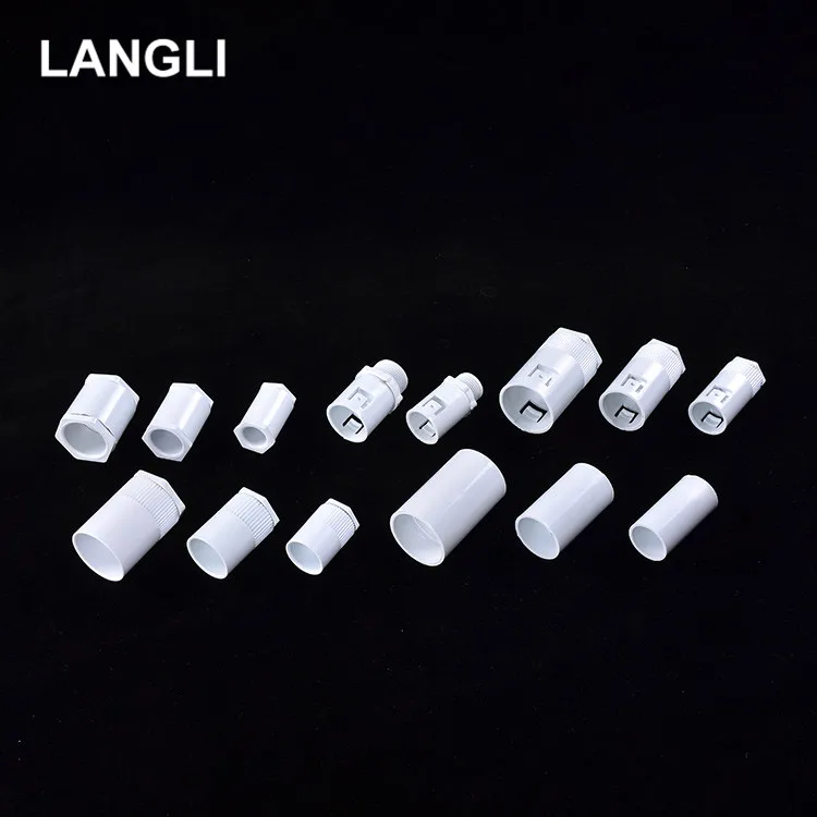 All Sizes Of Plastic Water Supply And Drainage Coupling Pvc Pipe Sch 40 80 Fitting Series