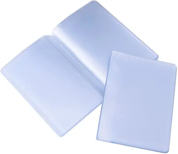 Customized Folding PVC Vinyl Soft Plastic Card Holder Wallet