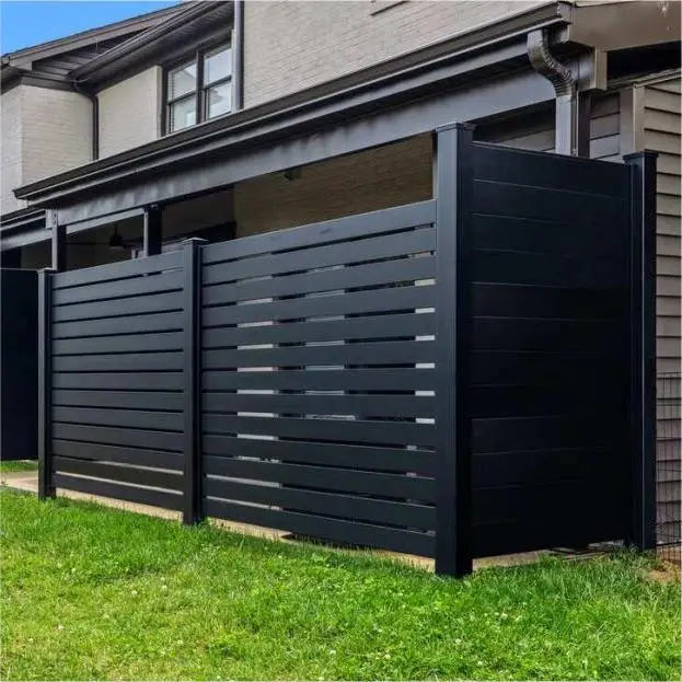 Fences For Houses,Achieve a Cohesive Flow Between Indoor and Outdoor Spaces with Durable, Stylish WPC Garden Fences