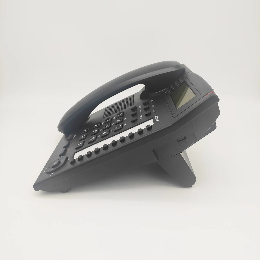 2022 высококачественный стационарный проводной телефонный номер памяти и быстродействующий ЖК-дисплей с кнопкой abs для дома