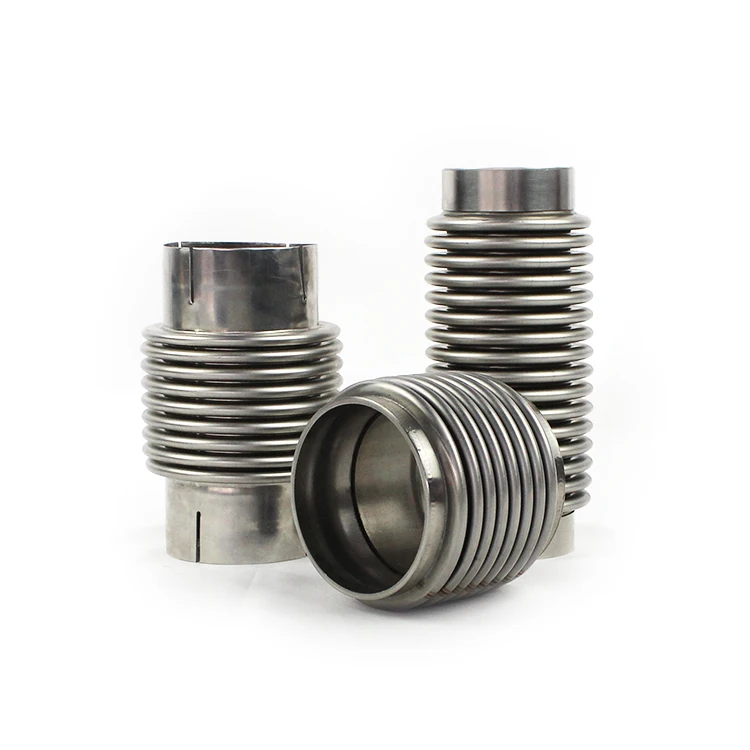 Custom 2-5inch stainless steel interlock stainless steel flex pipe exhaust downpipe flex pipe