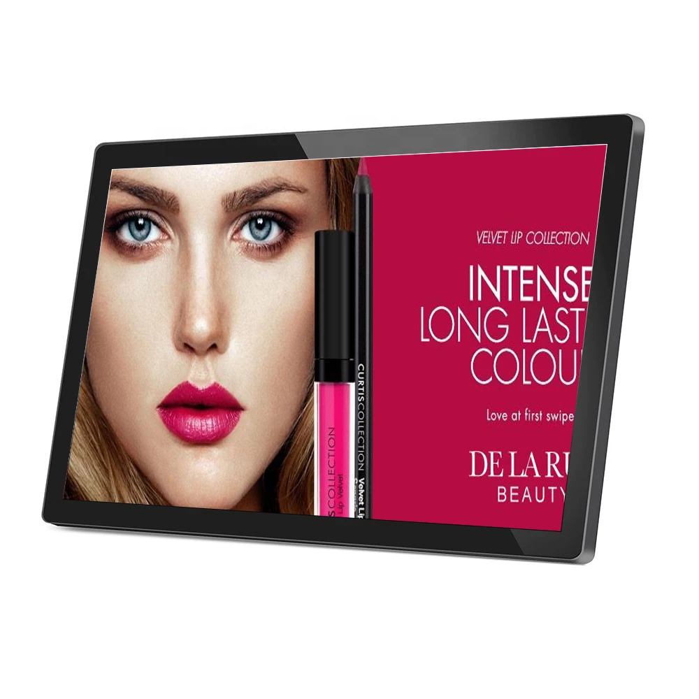 2K 4K Screen Indoor Wall Mounted  Window  LCD Advertising Display Monitor Digital Signage for shopping mall