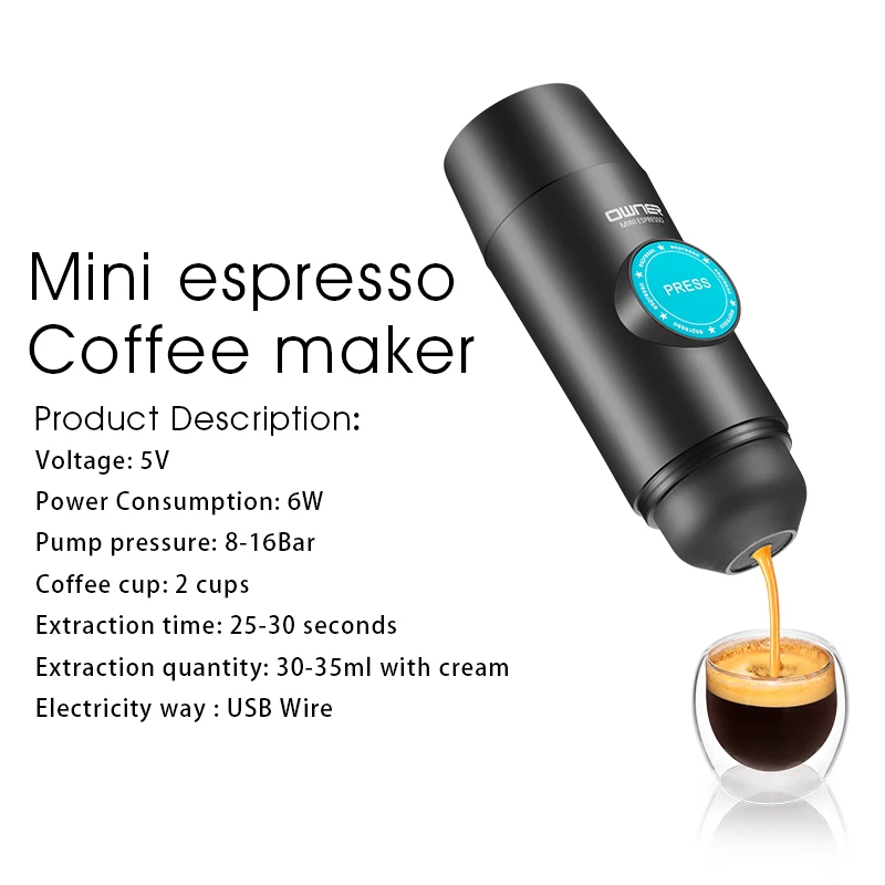 
2020 hot style nespresso capsule and powder coffee maker 