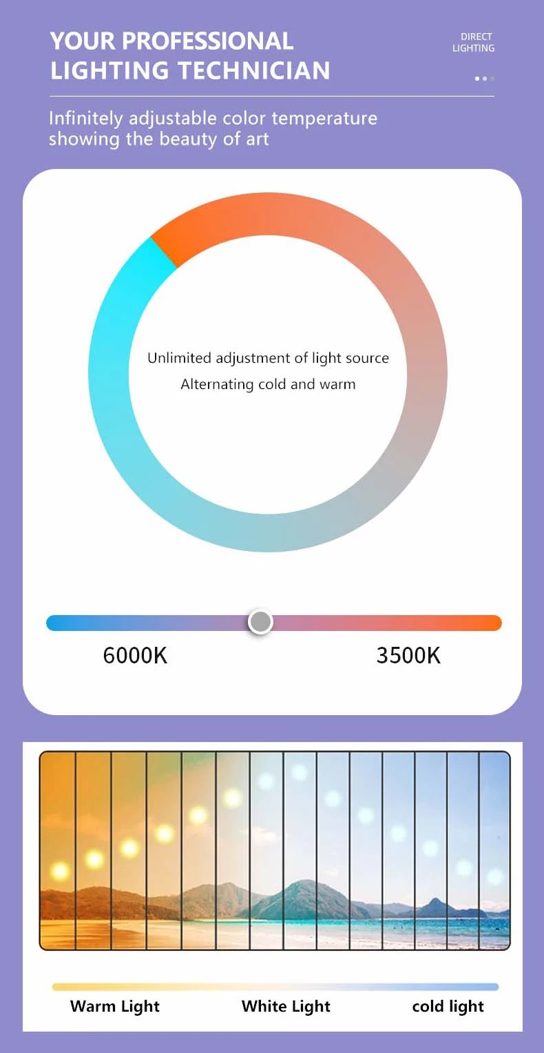 SML live streaming Selfie Ring Light  Make Up Live Show Photograph  Foldable Ring Light