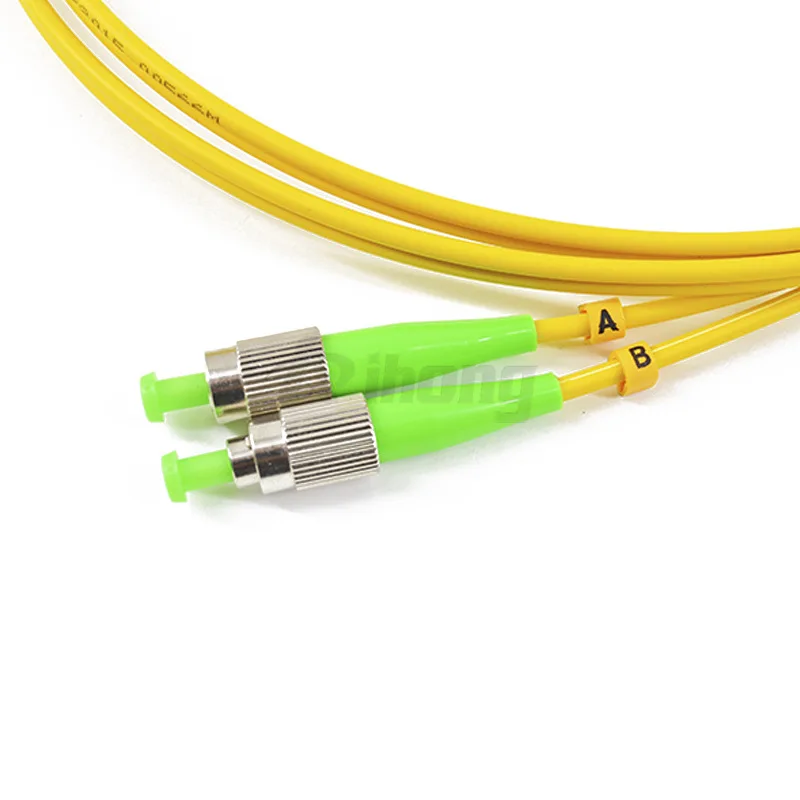 Factory price LC/UPC-FC/APC-SM-DX-2.0/3.0mm LC-FC DX  9/125um singlemode fiber optic patch cord