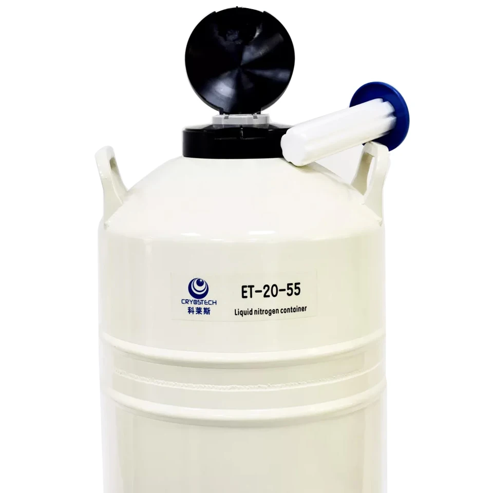 Cryostech ET-20  Liquid Nitrogen storage tank container animal semen storage 20L Cryogenic Portable