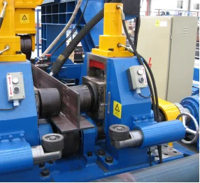 Used PEB H / I / T beam line automatic gantry assembly welding straightening machine welding production line