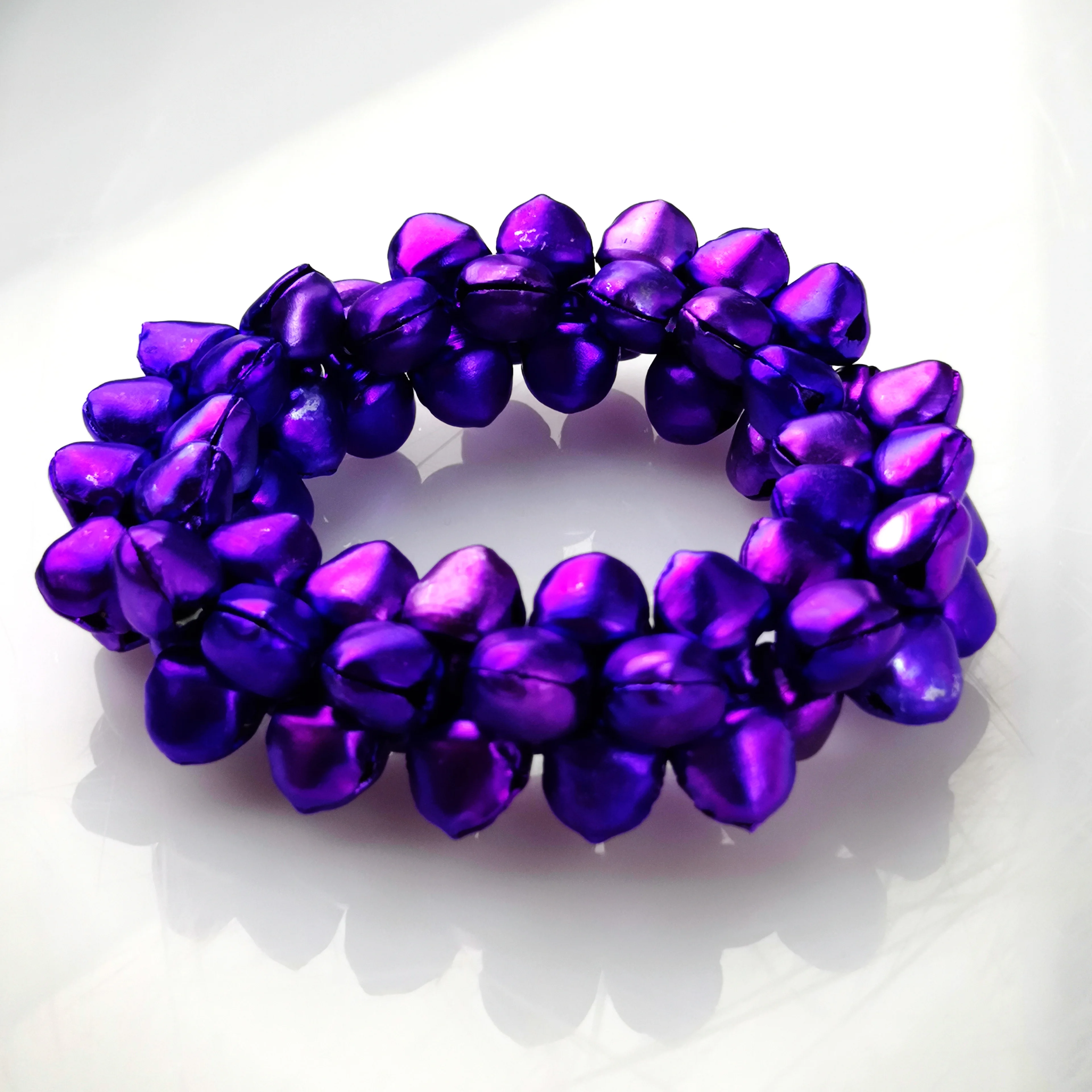 holidays and wedding jingle bell decoration colorful napkin ring