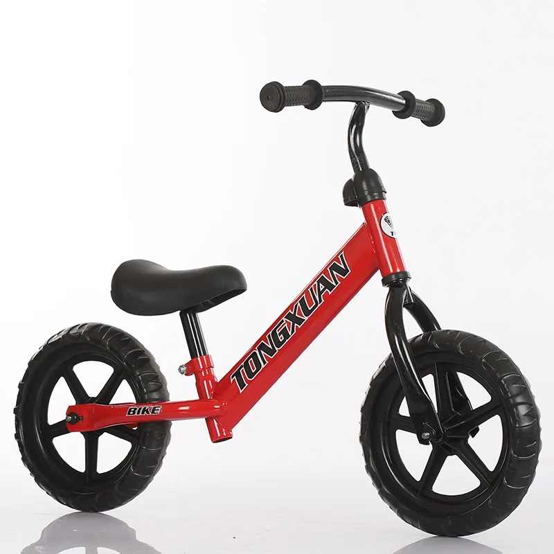 Wholesale 12 Inch 2-6 years old Kids Foot Pushed No Pedal balance Bicycle Slide Balance Bike For