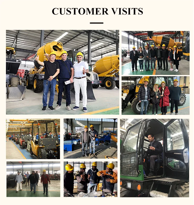 Factory Heavy Machine 2ton Hydrostatic Transmission Use Farm Front End Wheel Loader