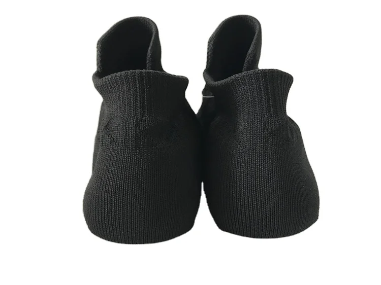 Cheap popular fly knitting safety sport shoe upper material vamp