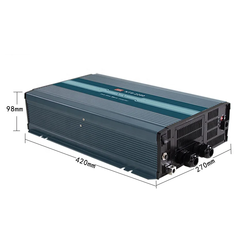 Новый оригинальный MeanWell новые продукты NTS-2200-212 ЕС CN ООН 2200W 12Vdc для 230Vac Высокая надежность истинный синус волна DC-AC инвертирующий усилитель мощности