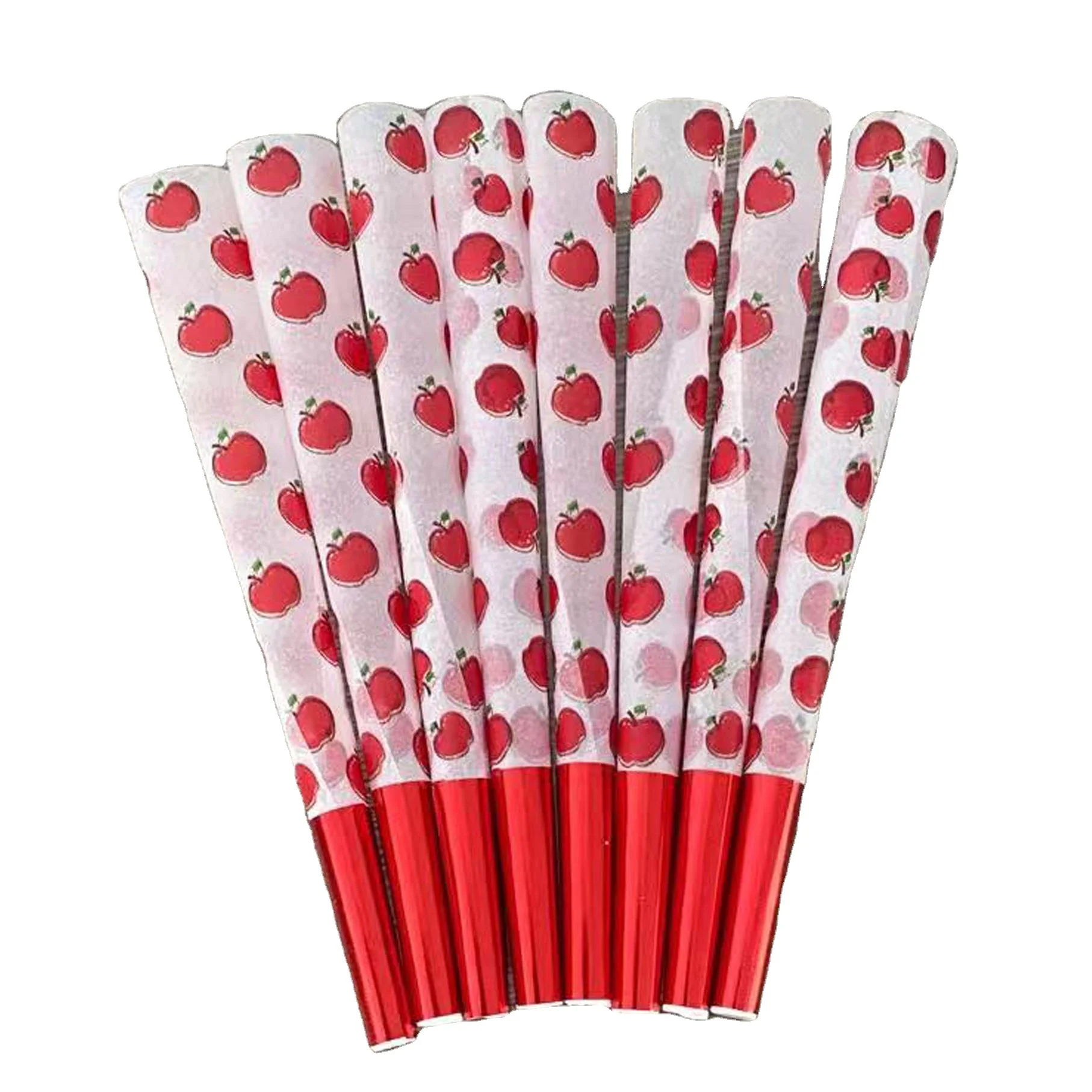 Предварительно свернутые конусы с ароматизированным рисунком яблока на заказ