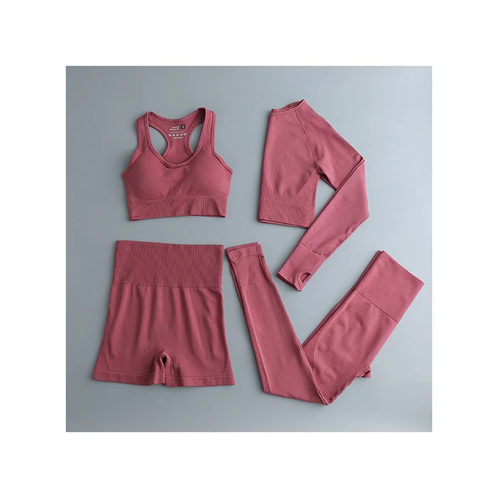 New athletic fitness Women Active Wear High Fitness blue Yoga Set jumpsuit yoga workout clothes Yoga Set