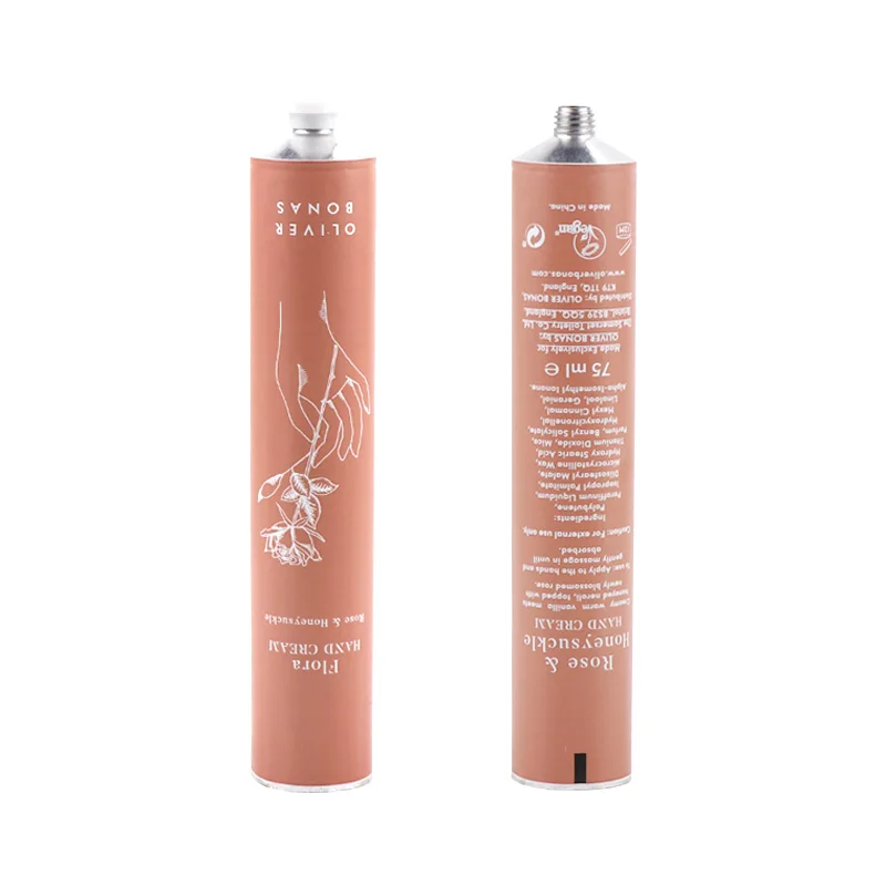15mm 20mm 25mm Body lotion cosmetic aluminum soft tube