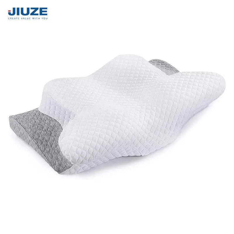Memory Foam Orthopedic Pillow, Contour Pillows for Neck Pain Cervical Support  Function Pillow