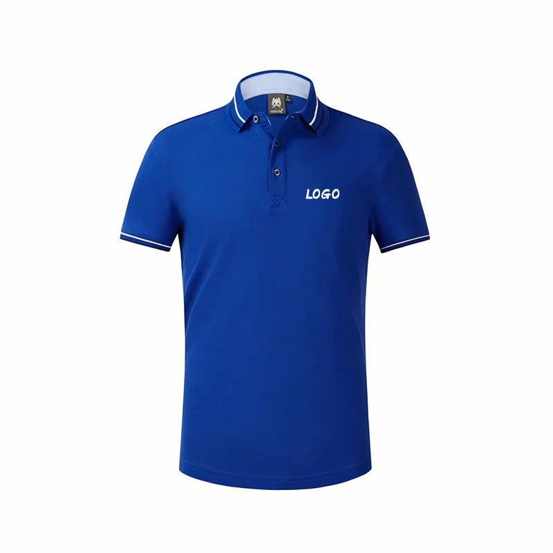 Super high quality bamboo ion mercerized cotton fashion polo shirt top grade golf outdoor sports lapel T-shirt