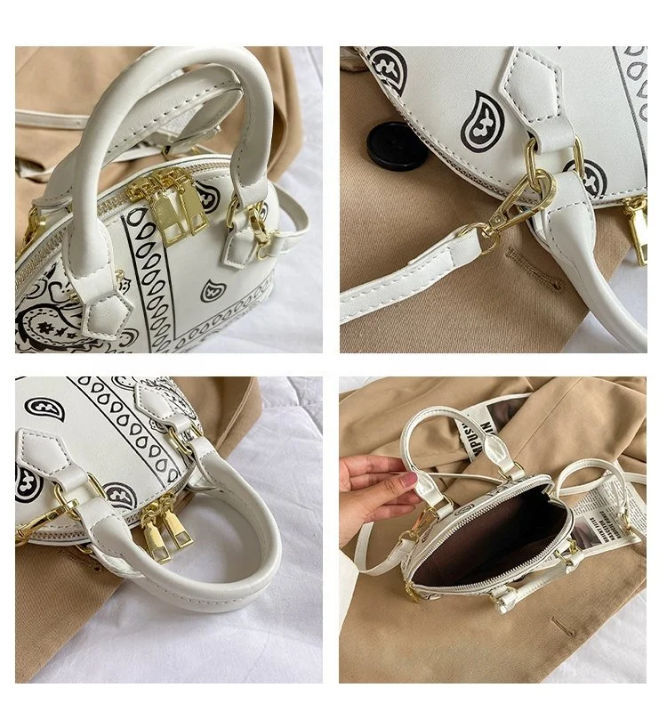 Wholesale Fashion Luxury Folk-custom Chinese Style Purse Crossbody Bag Bucket Ladies Single Shoulder Women Handbags and Hats Set