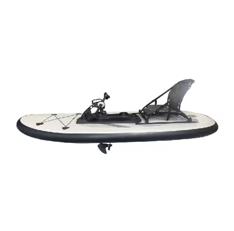 Foot Drive Pedal Fishing Kayak With Pedals System, Kayak a pedales de Pesca Canoe Kayak, Pedal Drive Kayak