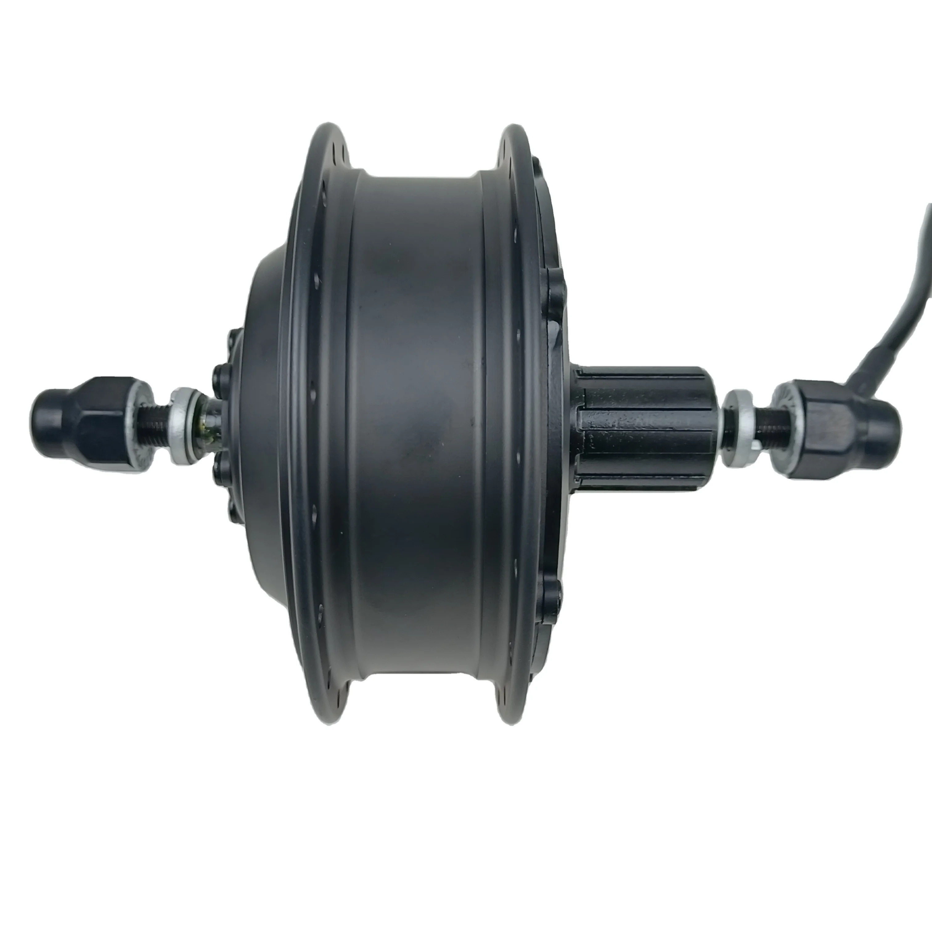 36v/48v 500w ebike motor electric bicycle part rear wheel cassette hub motor with disc brake function