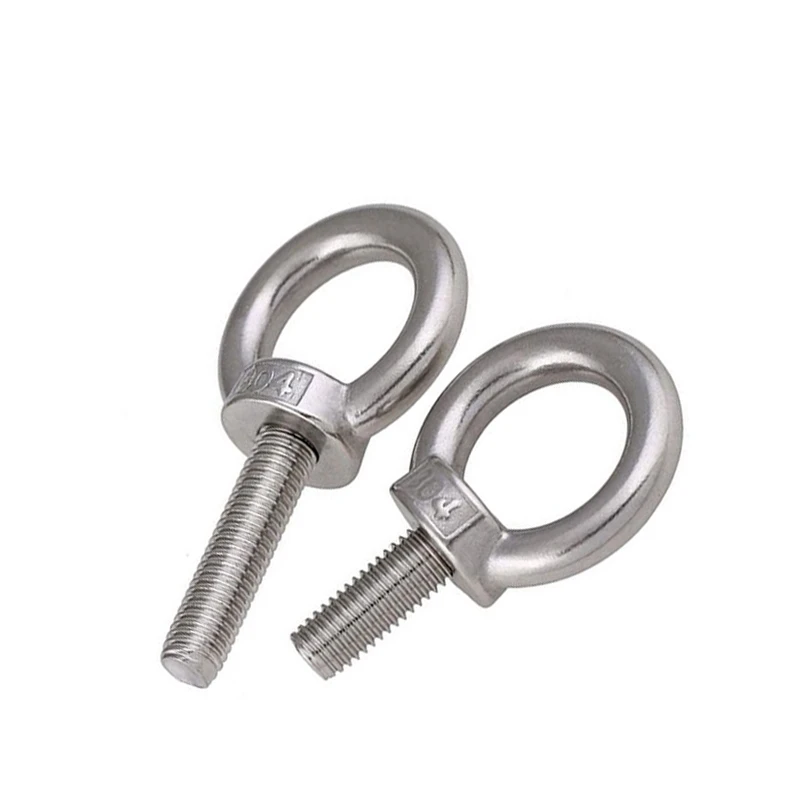 
Spring Toggle with Eye Screw M3 M8 Ss304 C15 M12 Lifting Din580 Stainless Steel Eye Bolt 