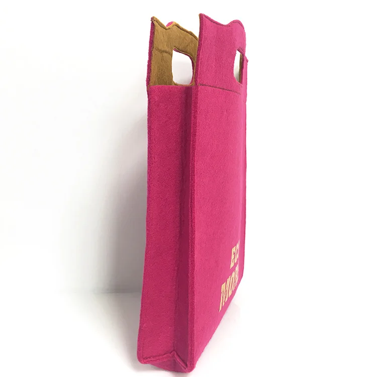 Eco friendly gift shopping bags custom RPET recycled felt Tote Bag Sustainable