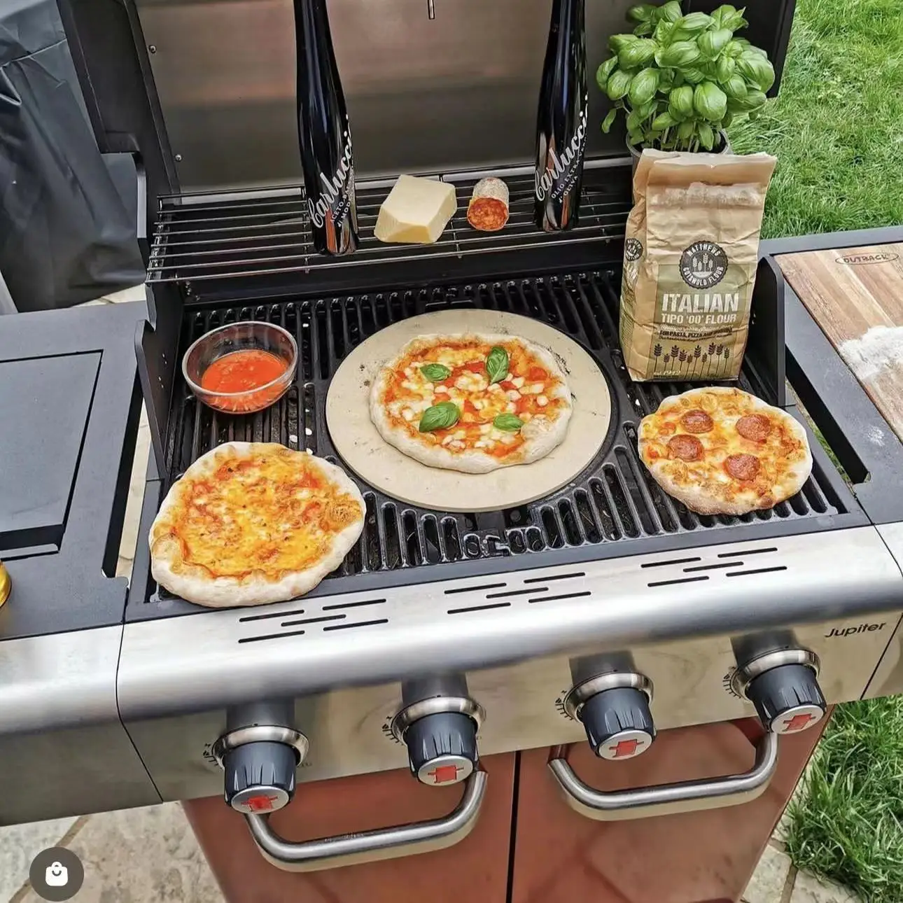 High quality Cordierite Pizza stone manufacturer for different brands selling on Amazon&eBay